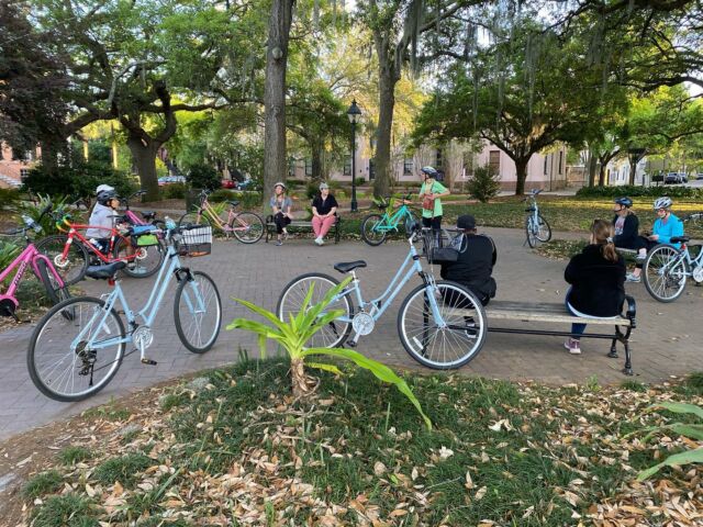 You know it’s a good tour when the group gets comfortable and hangs on every word. 💚Where will today take you? Adventure awaits! 🚲Savannah On Wheels • Bicycle Rentals • Bicycle Tours • Bicycle Sales • Bicycle Repairs •#savannahgeorgia #savannahga #savannahgeorgia🍑 #visitsavannah #exploregeorgia #georgiaonmymind #bikesav #savannahwedding #savannahweddings #savannahbachelorette #shoplocal #shoplocalsavannah #shopsmall #shopsmallbusiness #tuesday #tuesdaymotivation #tuesdaythoughts #tuesdayvibes #tuesdays #tuesdaymood #outdoors #biketour #history #bestbiketourinsavannah #thingstodoinsavannah #savannahbikelife